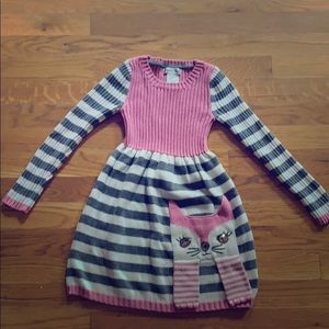 Girls sweater dress
